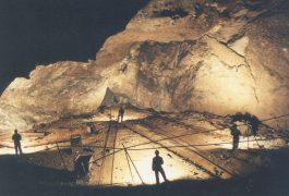 Powells Lode Cavern beneath Rhosesmor